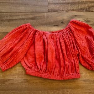 Cute crop top size small